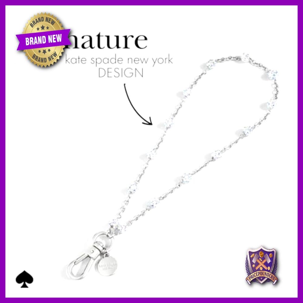 Detachable Phone Lanyard Elegant Silver Chain Y2K Chic Hands-Free Accessory - Picture 2 of 6